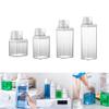 1900ml Laundry Detergent Dispenser, Reusable Washing Up Powder Container Soap Detergents Storage Box with Measuring Cup for Scent Booster Beads/Small Solid Grain view 4