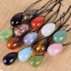 100% Natural Stone Jade Crystal Egg Drill 45 * 30 MM Mineral Ball Kegel Massage,45x30 Jade Number view 2