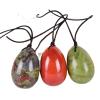 100% Natural Stone Jade Crystal Egg Drill 45 * 30 MM Mineral Ball Kegel Massage,45x30 Jade Number view 3