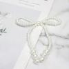 10PCS White Imitation Pearl Bow Cake Decorations Birthday Party Bow Dots Cupcake Toppers for Children's Birthday Baby Shower Party Cake Decorations Supplies view 4