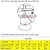 ANTIY Hot Latex Hood Back Zipper Rubber Mask Costumes For Men Women,Black,Black,3X-Large view 3
