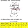 ANTIY Handmade Black Latex Hoods With Open Big Eyes Latex Mask Custom Made Women Costumes, Black,Black,2X-Large view 4