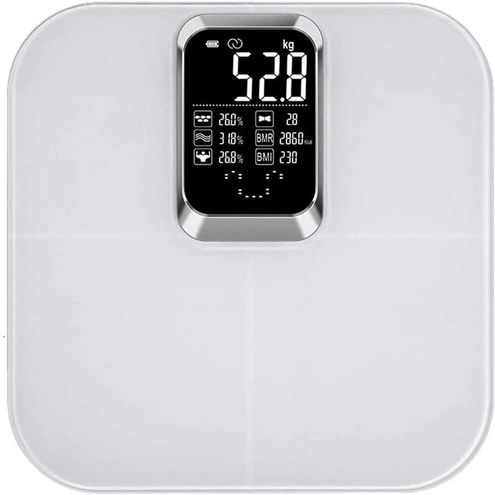 CAFFIA Body Fat Scale Smart BMI Scale-Body Composition Analyzer Health Monitor Digital Body Weight Scale Bluetooth Wireless Bathroom Scale with Smartphone App
