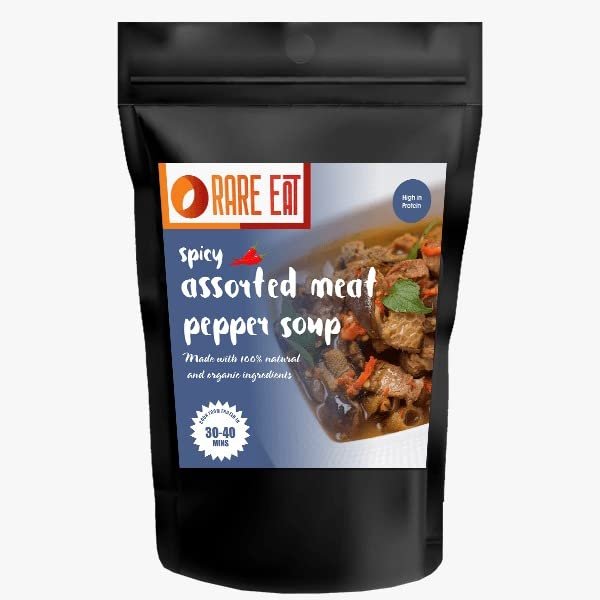 Spicy Assorted Meat Pepper Soup| Made with natural spices 600g X 3 | Hot