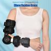 EvAnem Adjustable Elbow Brace Stabilizer Splint, Arm Injury Recovery, Hinged Rom Elbow Brace With Strap, Post Op Elbow Brace, Unisex Left Right Arms Optional,Left view 3