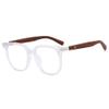 LTSRLL Reading Glasses, Blue Light Blocking for Men Women, HD Computer Readers with Spring Hinge, Anti Eyestrain Eyeglasses (Color : White-1, Size : +350) view 1
