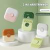 2 in 1 Manual Hair Trimmer and Razor Comb - Multifunctional Cutter with Arrangement Feature for Women view 2