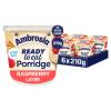 Ambrosia Raspberry Layered Porridge Pots With British Wholegrain Oats, Ready-to-Eat, 210 g (Pack of 6) view 1