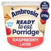 Ambrosia Raspberry Layered Porridge Pots With British Wholegrain Oats, Ready-to-Eat, 210 g (Pack of 6) view 3