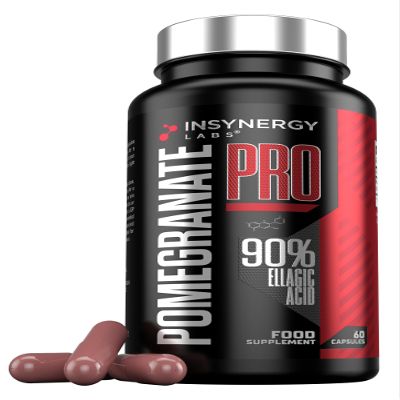 Pomegranate Capsules 42,000mg (Maximum Dose in UK) Superior 90% Ellagic Acid, High Strength Pomegranate Supplement Extract 60 Vegan Capsules