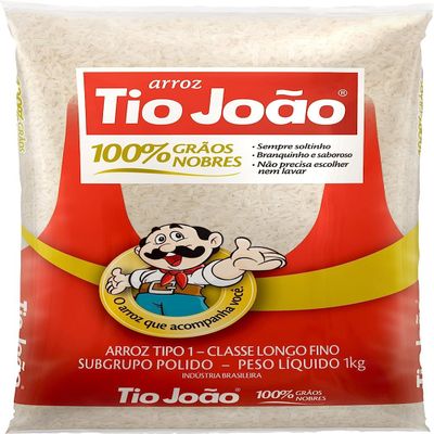 Arroz Tio Joo 100% Gros Nobres - 1kg - RICE 1KG - LondonWeek