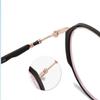 LTSRLL Retro Round Metal Reading Glasses, Sturdy Anti Blue Light Computer Readers, Anti Eye Strain Unbreakable Eyeglasses (Color : Golden, Size : +250) view 4