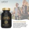Advanced Turmeric and Black Pepper Capsules Made in the UK | ONE per Day Turmeric Supplement with Ginger & Black Pepper | High Absorption Tumeric Supplement Joints Care (240 Count) view 2