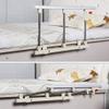 NOLLAM Medical Folding Bed Rail Guard Medical Safety Assist Handle Side Guard Hospital Bedside Grab Bar Fall Prevention for Elderly Adults Children Mobility Assistant Bar view 4
