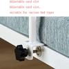 NOLLAM Medical Medical Bed Rails for Elderly Adults Portable Bed Assist Rail Safety Handle Fall Prevention Guard Standing Bar for Seniors Handicap Mobility Assistant Bar view 3