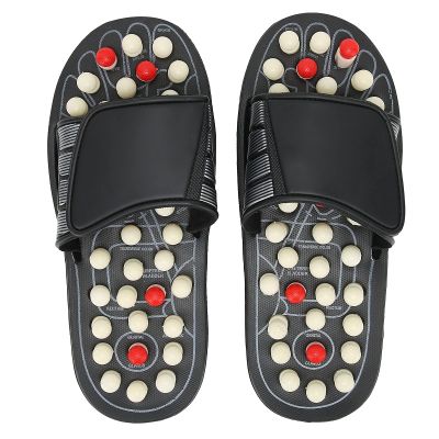Foot Massager Slippers, Foot Acupuncture Slippers Acupressure Shoes Fitz Reflexology Sandals Tool Foot Reflexology Mat Stress Reduction Gift for Women Men (40-41)