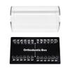 Etelux Orthodontics Arch Wire Storage Box Orthodontic Material Brackets Orthodontic Arch Wire 24 Holes Transparent Acrylic view 1