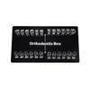 Etelux Orthodontics Arch Wire Storage Box Orthodontic Material Brackets Orthodontic Arch Wire 24 Holes Transparent Acrylic view 2