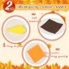 Henoyso 300pcs Thanksgiving Paper Napkins Fall Disposable Guest Towels 3 Ply Disposable Hand Paper Towels for Autumn Thanksgiving Party,5" x 5" view 3