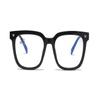 LTSRLL Oversized Reading Glasses, Sturdy Blue Light Blocking Computer Readers, Anti Eye Strain Presbyopic Eyeglasses (Color : Black, Size : +250) view 2