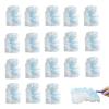 30 Pcs Blue Dusters Refills, Flash Dusting Refills with Handle for Cleaning Disposable, Hand Fluffy Duster Refills for Blinds PC Keyboard Office Desk Dresser Car Dashboard view 1