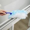 30 Pcs Blue Dusters Refills, Flash Dusting Refills with Handle for Cleaning Disposable, Hand Fluffy Duster Refills for Blinds PC Keyboard Office Desk Dresser Car Dashboard view 4