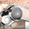 2023 New Upgrade Powerful Storm Shaver Men's Electric Shavers, Mini Shaver Portable Electric Shaver,Travel Razor Men for Home,Car,Travel Green view 4
