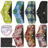 7Pcs Reusable Period Pads, 4 Layer Sanitary Towels Pads, 18 * 25.5cm Washable Cloth Menstrual Sanitary Towels with Storage Bag view 1