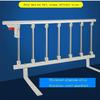 Medical Bed Rails Side Guard for Elderly Adults Portable Foldable Assist Handle Handicap Bed Railing Anti-Fall Bed Guardrail Yellow Wood Stainless Steel Side Handrail Bumpers Mobility Assistant Bar view 2