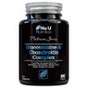 Glucosamine and Chondroitin High Strength Complex - 180 Capsules - with Turmeric, Ginger, Rosehip, Vitamin C & D - Joint Care Supplements for Women & Men - Made in The UK - Nu U Nutrition view 1