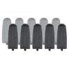 10PCS Electric Callus Remover Heads, Electric Foot File Replacement Rollers Coarse Fine Refill Heads for Electric Foot Callus Remover view 1