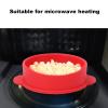 ANKROYU Wax Pots, Hair Removal Wax Silicone Inner Pot, Replacement Wax Pot for Wax Warmer, Beauty Silicone Hair Removal Waxing Bowl Accessory(Red) view 3