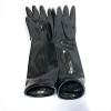 ANTIY Latex Short Gloves 0.4mm Thick With Rolled Edges Club Party Wear Costume For Catsuit Dress,White,Medium view 3