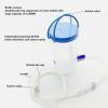 MTSXDYT Complete Colon Cleansing Enema Kit 1200 ml Includes a Pack of 10 Intestinal Tubes of 25 cm, Reusable Irrigator Kit for Hygienic Colon Cleaning view 2