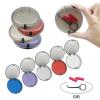 Aligner and Retainer Case, YOUYA DENTAL 2PCS Solid Orthodontic Aligner Retainer Case Denture False Box Clear Frosting Retainer Mouthguard Case Holder Protective Case for Oral Care Dentisty view 3