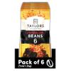 Taylors of Harrogate Hot Lava Java Coffee Beans 200 g (Pack of 6 - Total 1.2kg) view 1