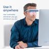 Luminette 3 Light Therapy Glasses  Wearable Light Therapy Lamp  Natural Relief for Sleep Problems, Seasonal Mood Disorders & Jet Lag  Portable Daylight Lamp  300,000 Satisfied Users (Grey) view 4
