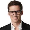 OCCI CHIARI Large Men's Reading Glasses +1.25 Square/Rectangle Readers for Men Fashion Stylish Glasses for Reading Spring Hinge(Black, 125) view 2