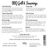 Spice Set and Seasoning Gift Set. Includes 9 BBQ Spices, Marinades and Rubs view 2