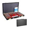 IINCOOY 266Pcs Trial Lens Set Optical Lens Optometry Rim Case Evidence Box With Aluminum Storage Case Optical Titanium Optic Trial Eye Frame Text Optician view 1