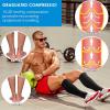 cerpite Zipper Compression Socks Men & Women - 2 Pairs Of 15-20mmhg Closed Toe Compression Socks Knee High,Suit For Running,, Black Copper, 4XL view 2