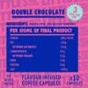 Little's Double Chocolate Flavoured Instant Coffee, 6 Pack (50g x 6) - Rich & Smooth Coffee, Infused With Chocolate Flavour - Vegan Friendly, Low Calories, No Added Sugar view 2