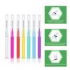 7 Color Brushes, 70 toothbrushes, interdental Brushes, toothpicks, Oral Cleaning Floss, Toothpick Cleaning Tools (7 Colors, 70 Pieces) view 2
