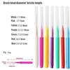 7 Color Brushes, 70 toothbrushes, interdental Brushes, toothpicks, Oral Cleaning Floss, Toothpick Cleaning Tools (7 Colors, 70 Pieces) view 4