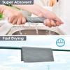 KitchLife Microfiber Cleaning Cloth Roll - Tear-Away Reusable Microfiber Paper Towels, Lint-Free, Washable, 20 Sheets for Kitchen, Car, Dishes, and Sensitive Surfaces (Grey) view 4