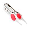 1PCS Tweezers, Eyebrow Tweezers with Light Led Tweezers Lighted Tweezers Slanted Tip Stainless Steel Professional Tweezers for Daily Grooming of Eyebrows, Nose Hairs, Upper Lip view 4