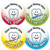 105 Personalised Healthcare Tooth Dentist Oral Care Patient Practice Dental Nurse Stickers 37mm Primary Teaching Services view 1