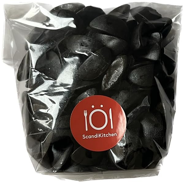 Aroma Lakritsbatar  Scandi Liquorice Jelly Boats, 400g BIG BAG Pick n Mix Gift