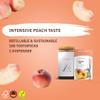 Wunder Flavoured Toothpick - Peach Ice - Refillpack - Plastic-Free Gum Alternative - Stop Nail Biting - Fresh Breath - Teeth Cleaning to Go - Sugar-Free, Vegan view 3