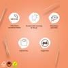 Wunder Flavoured Toothpick - Peach Ice - Refillpack - Plastic-Free Gum Alternative - Stop Nail Biting - Fresh Breath - Teeth Cleaning to Go - Sugar-Free, Vegan view 4